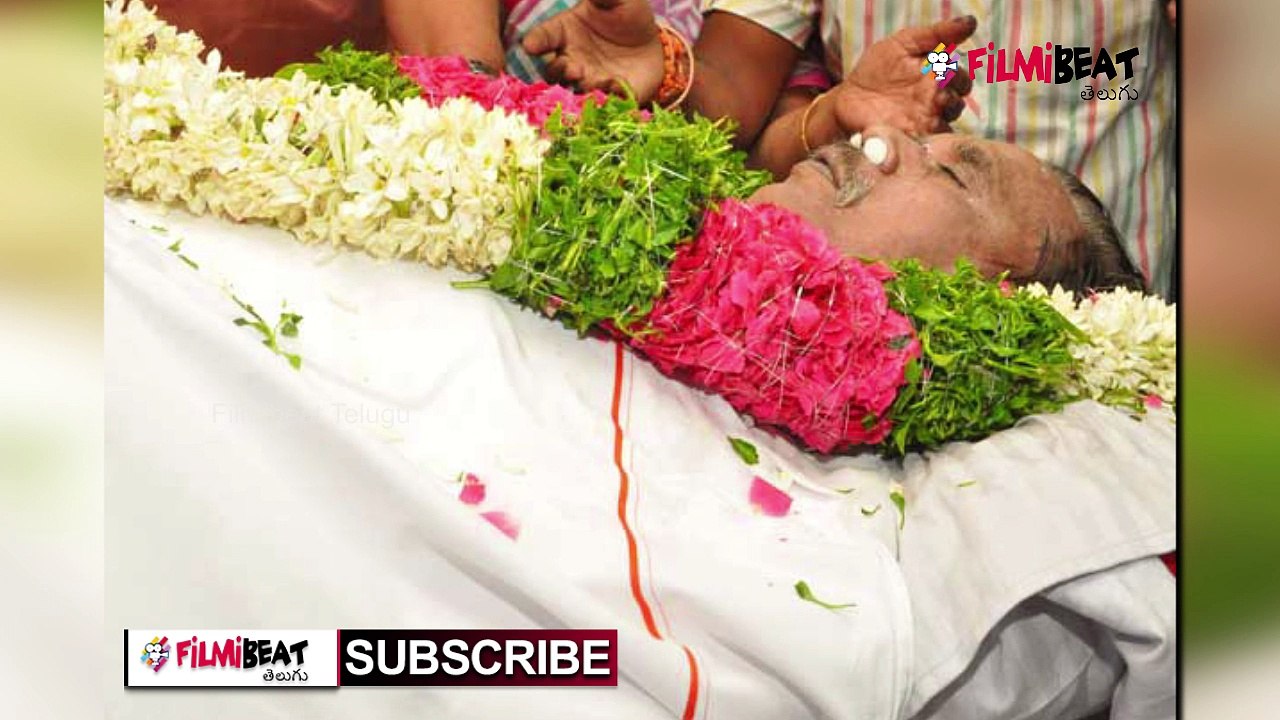 Dasari Narayana Rao’s demise : Shooting in Tollywood Has Been Discontinued for Today