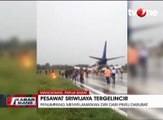 Detik-detik Pesawat Sriwijaya Tergelincir di Bandara Rendani