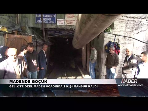 Maden ocağında göçük... İşçiler mahsur kaldı
