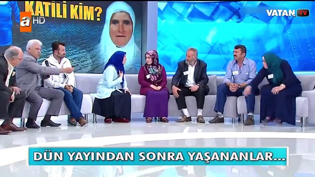Müge Anlı'da Eltiler Birbirine Girdi Canlı Yayında Birbirlerine Girdiler