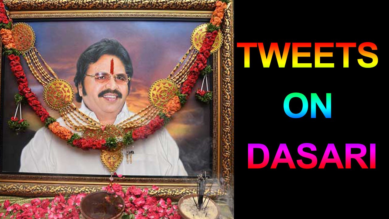 Celebrities tweets on Dasari Narayana Rao's demise