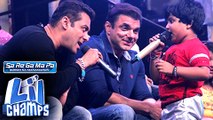 Salman Khan ADORABLE Moments With Kids At Sa Re Ga Ma Pa L’il Champs | Tubelight Promotion