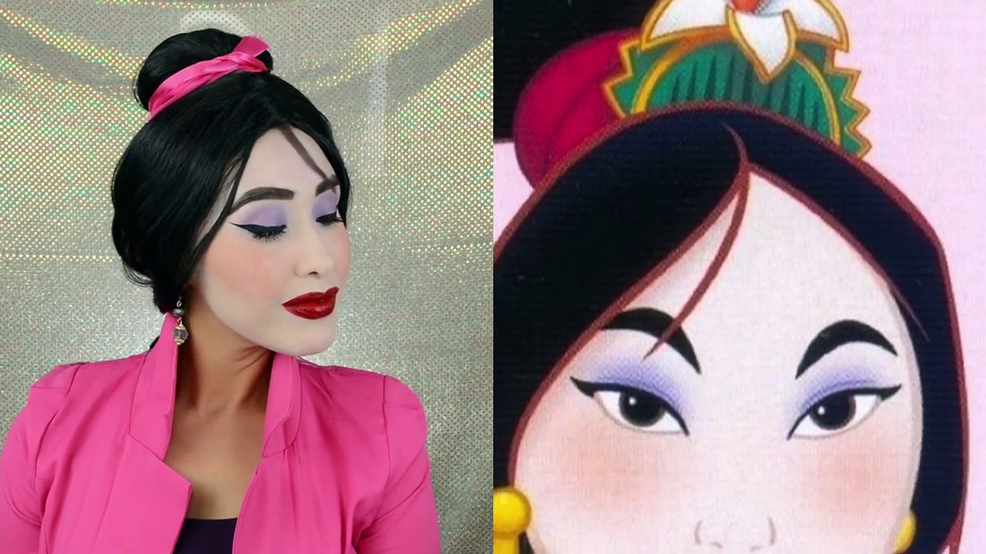 MULAN maquillaje inspirado/ Maquillaje Princesas DISNEY♥ (TodoPorUnSueño) -  Dailymotion Video