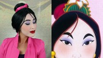 MULAN maquillaje inspirado/ Maquillaje Princesas DISNEY♥ (TodoPorUnSueño)
