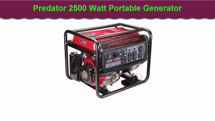Predator 2500 Watt Portable Generator