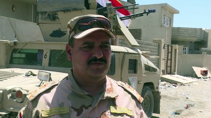 Les forces irakiennes bombardent l'EI à Mossoul-ouest