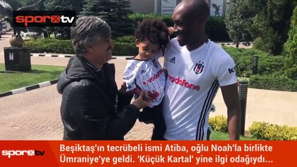 Atiba ve oğlu Noah Ümraniye'de!..