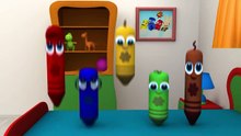 Five Little Crayons - White ♫ Sing Along ♫ Songs For Kids With TumTum-jqh4KQiQxGk