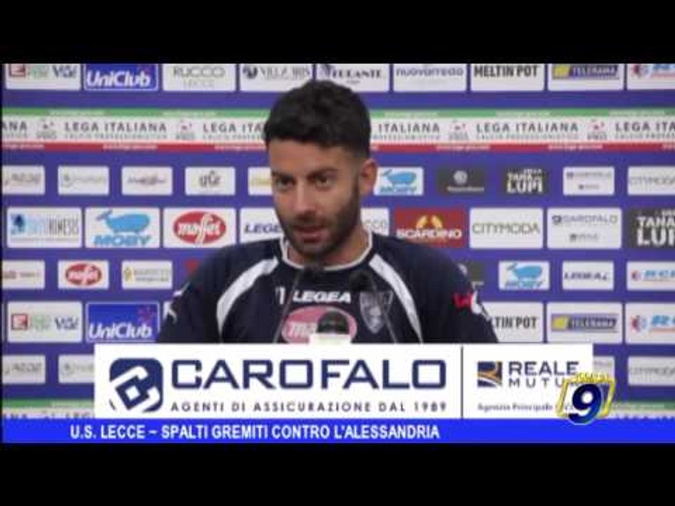 Us Lecce |  Spalti gremiti contro l'Alessandria