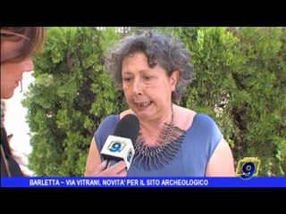 Barletta | Via Vitrani, novità per il sito archeologico