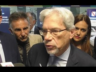 Napoli - Scampia, il ministro De Vincenti inaugura il cantiere della metro (30.05.17)