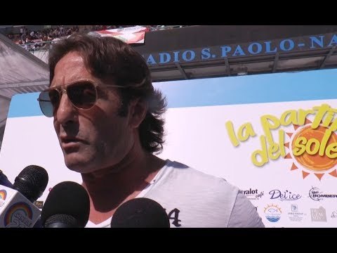 Napoli - Calcio e legalità, le vecchie glorie azzurre alla Partita del Sole (30.05.17)