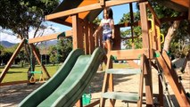 Hotel, Playground Slide and Swimming Pool Fun - Donna The Explorer