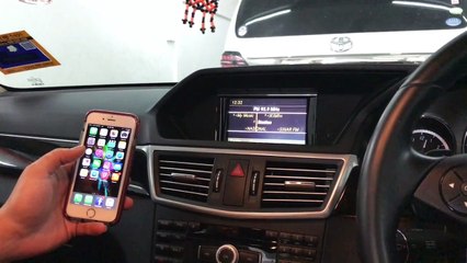 Mercedes Benz E250 - Mirrorlink (iOS10 & Android)