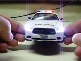 Lizzie's custom 1 24 KANSAS HIGHWAY PATROL Dodge Charger Pursuit with working lights & siren