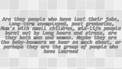 Who Are the People Who Want to Work at Home?