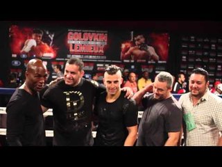 david lemieux working out EsNews Boxing