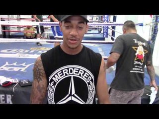 John Molina Jr Interviewing Fighters On GGG vs Lemieux - EsNews Boxing