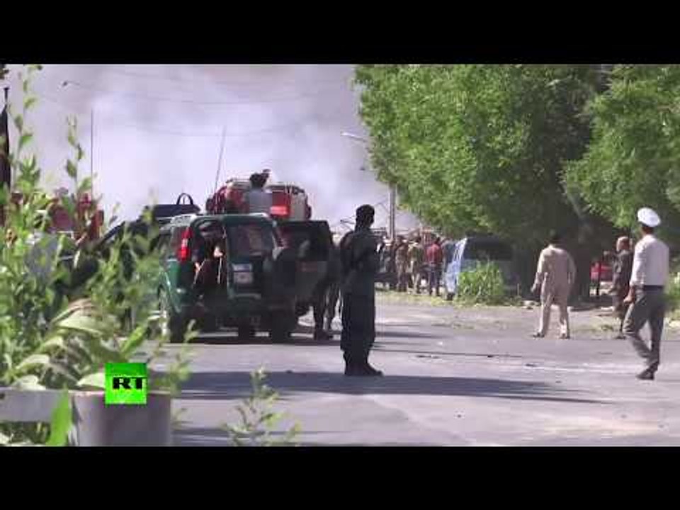 Dozens killed, hundreds injured in Kabul blast close to German & Iranian embassies