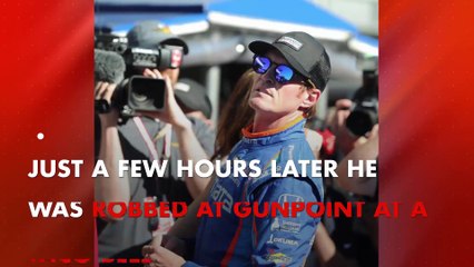 Scott Dixon and Dario Franchitti robbed at gunpoint