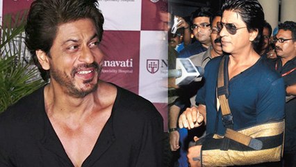 Shahrukh Khan REACTS On His Injury & Advice To People THROWBACK
