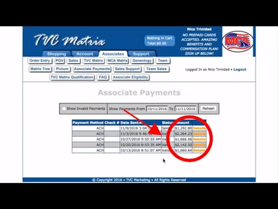 MCA 2017 Proof Testimonial From Top Earner "Letting Go"