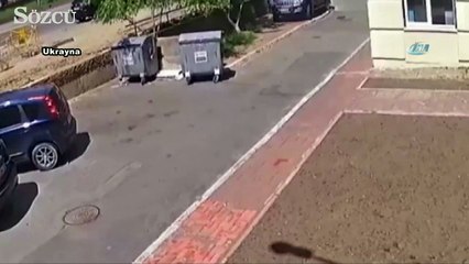 Su borusu bomba gibi patladı!