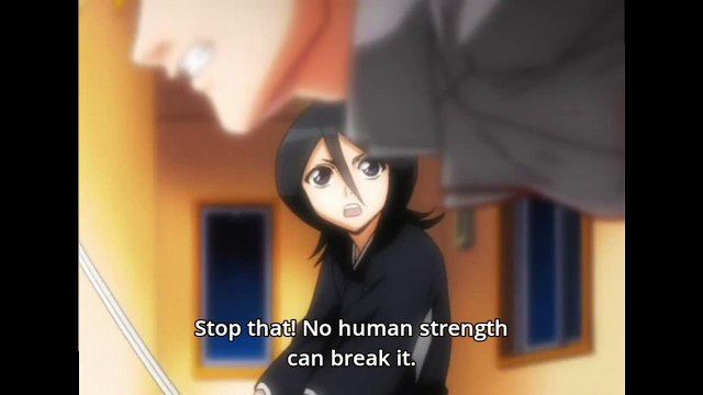 Bleach Ichigo breaks Rukia spell HD