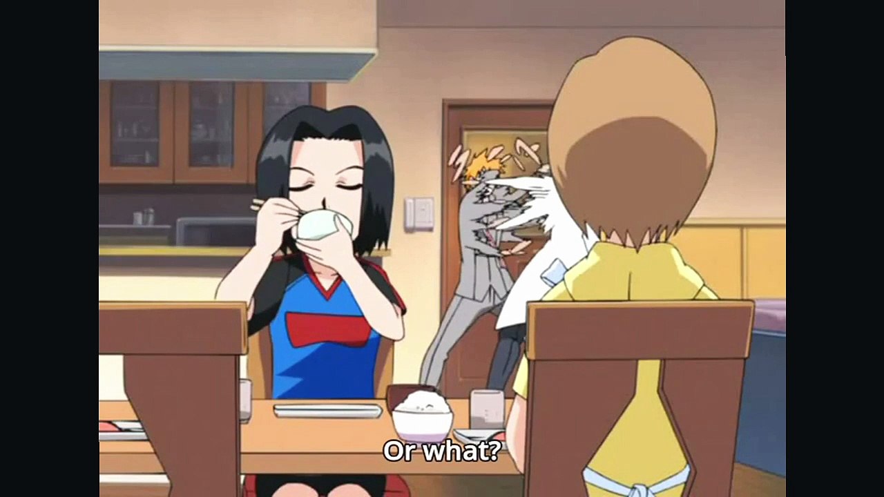 Bleach Karin And Yuzu First Appearance Ichigo Vs Father in the background HD