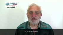 Législatives 2017. Christian Rose : 1ere circonscription du Finistère (Quimper)