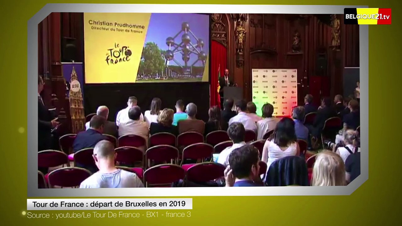 Tour de France : départ de Bruxelles en 2019
