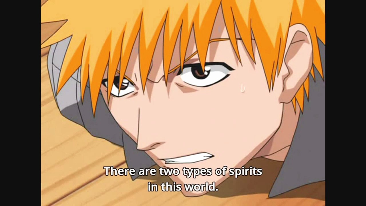 Bleach Rukia Explains About Spirits to Ichigo HD