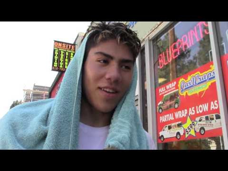 Boxing Prospect Meets GGG Says Golovkin Got Biggest ARMS In Boxing EsNews Boxing