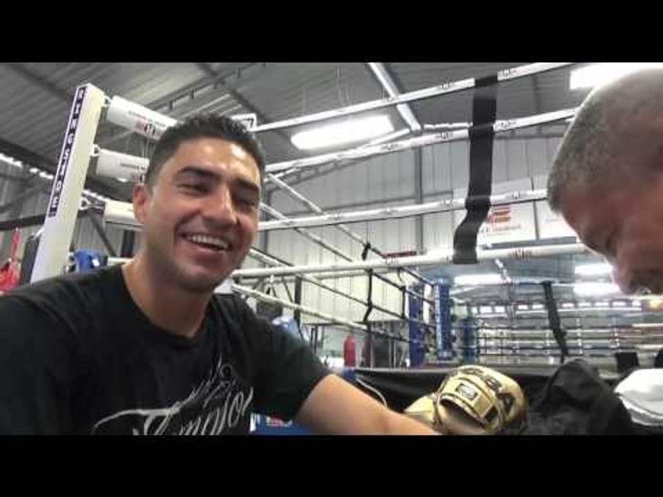 Brandon Rios To Seckbach: SHUT THE F-UP I'M TRA...