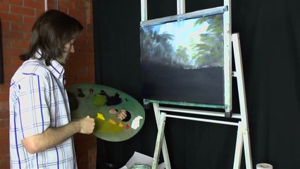 Fallen Trees Painting Lesson