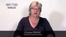 Législatives 2017. Christine Prigent : 4e circonscription du Finistère (Morlaix)