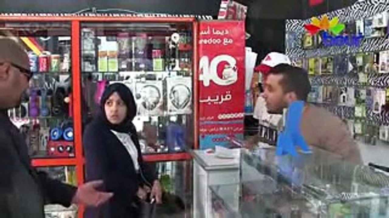 شاهد ردة فعل الفتاة جزائرية في كاميرا كاشي ( فحلة 100_100 )