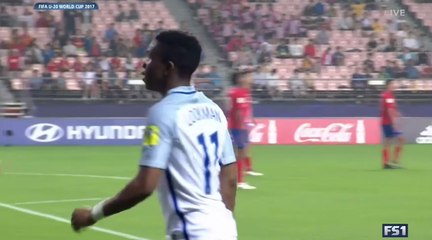2-0 Ademola Lookman second Goal HD - England U20 vs Costa Rica U20 - 31.05.2017 HD