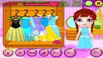 Baby Barbie Disney Princess Costumes - Elsa Anna Rapunzel Ariel Snow White Dress Up Games