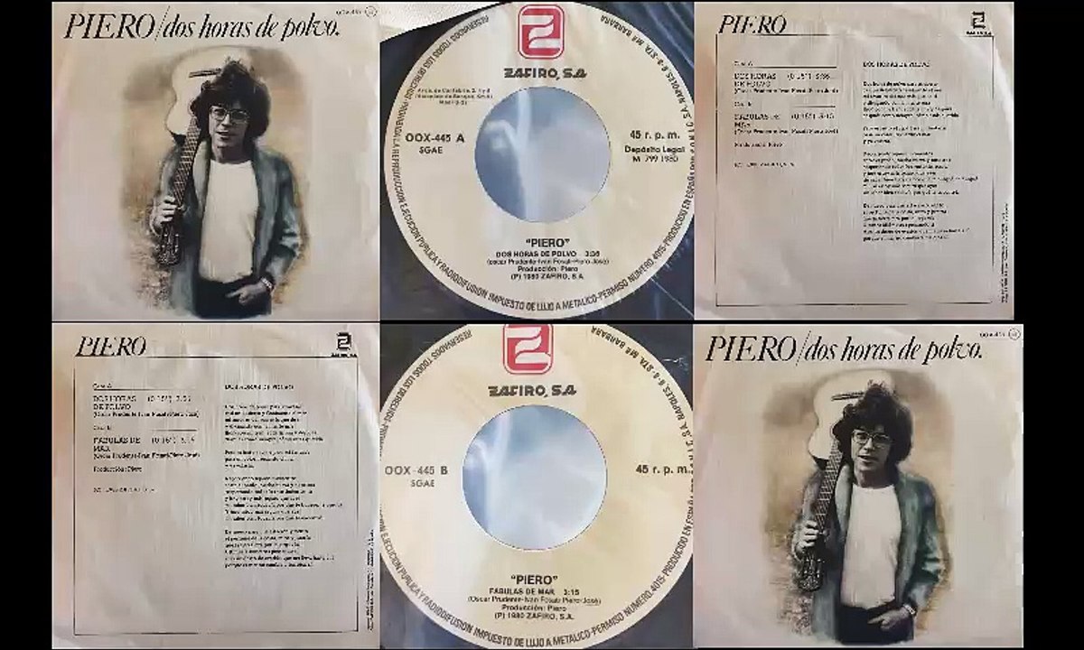 PIERO - SIMPLE GRABADO PARA ESPAÑA (INEDITO) - 1980
