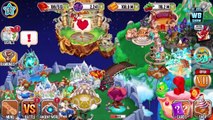 Dragon city: Third birthday dragon level 1 to 15 - Combat