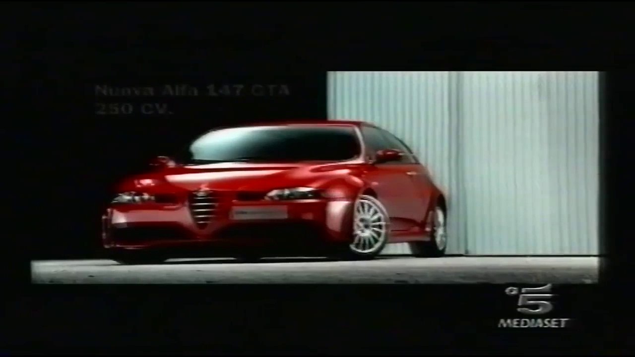 alfa romeo 147 GTA spot (2002)