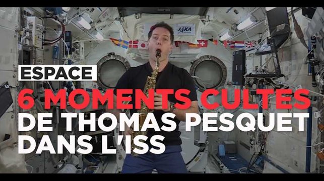 6 moments cultes de Thomas Pesquet dans l'ISS