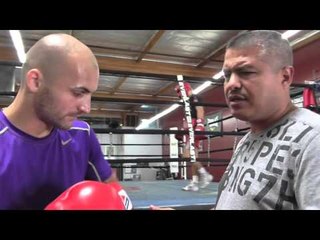 Robert Garcia On Ruslan Training With Joel Diaz - GOOD MOVE! EsNews Boxing