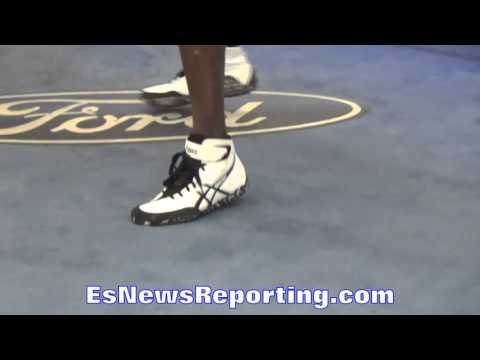 Andre Berto 3 weeks after Mayweather fight BACK IN GYM! Wants to CLEAR OUT 147 DIVISION!!!