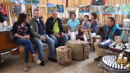 Burdur Alman Konsolos Lisinia'yı Gezdi