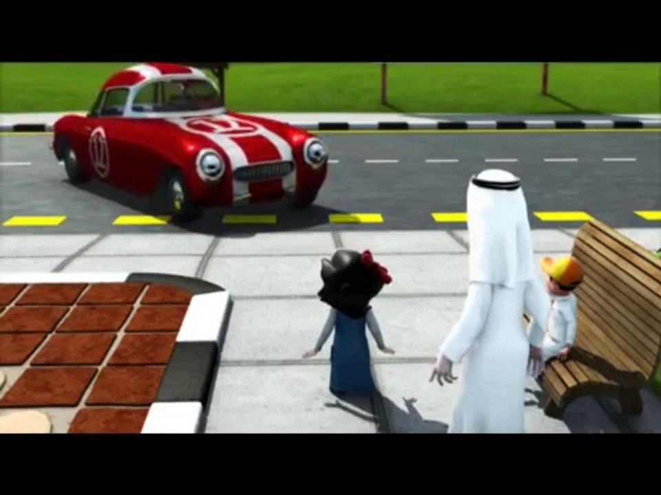 كرتون عالم السيارات للأطفال - تعليم الاطفال اشارات المرور ⛔⚠