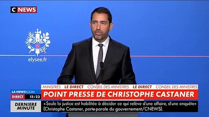 Moment d'incompréhension ce midi lors du point presse du porte-parole du gouvernement: "grand-mère" ou "grammaire" ?