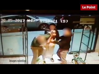 Agression au couteau devant un supermarché parisien