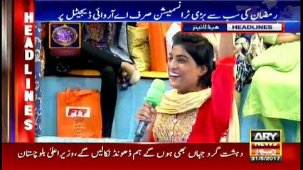 Headlines 1900 31st May 2017